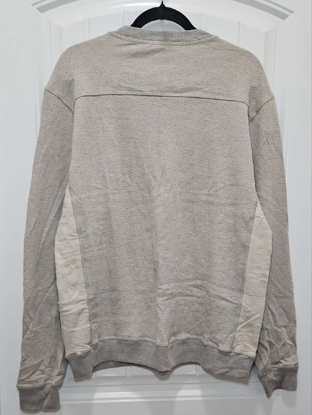 American Giant Reversible Crew Top Men's New Feather Grey - Picture 6 of 12